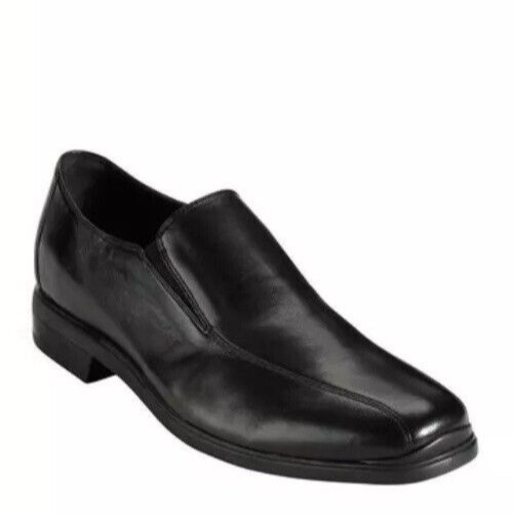 Cole Haan Mens Air Stylar Loafer Black Leather 9.5 M Dress Shoes Rts $99